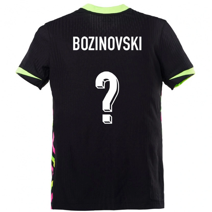 Danxen Pánské Austrálie Rhys Bozinovski #0 Tmavě Modrá Daleko Hráčské Dresy 24-26 Dres