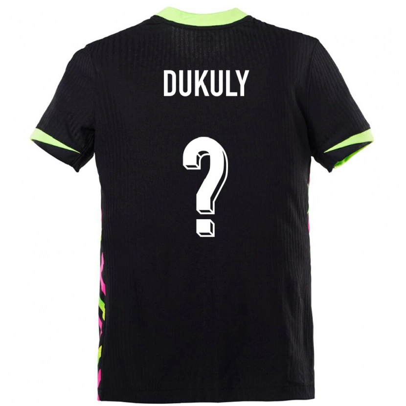 Danxen Pánské Austrálie Yaya Dukuly #0 Tmavě Modrá Daleko Hráčské Dresy 24-26 Dres