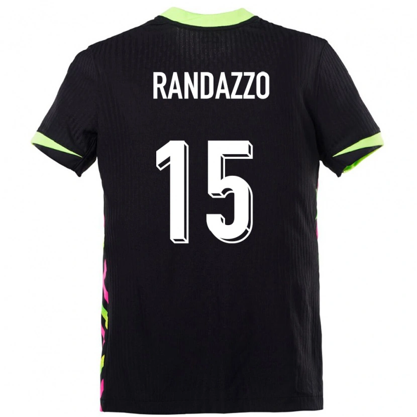Danxen Pánské Austrálie Oliver Randazzo #15 Tmavě Modrá Daleko Hráčské Dresy 24-26 Dres
