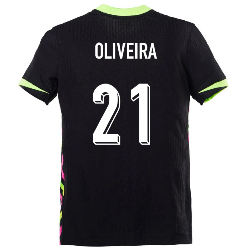 Danxen Pánské Austrálie Henrique Oliveira #21 Tmavě Modrá Daleko Hráčské Dresy 24-26 Dres