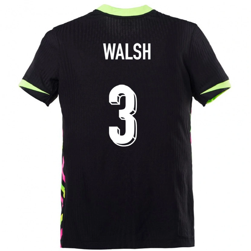 Danxen Pánské Austrálie Daniel Walsh #3 Tmavě Modrá Daleko Hráčské Dresy 24-26 Dres