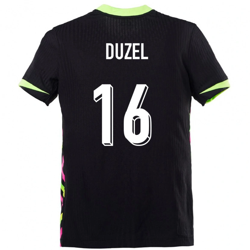 Danxen Pánské Austrálie Luke Duzel #16 Tmavě Modrá Daleko Hráčské Dresy 24-26 Dres
