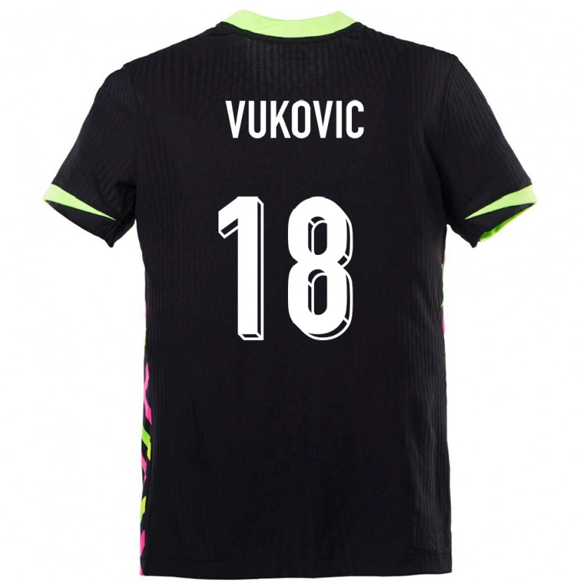 Danxen Pánské Austrálie Danny Vukovic #18 Tmavě Modrá Daleko Hráčské Dresy 24-26 Dres