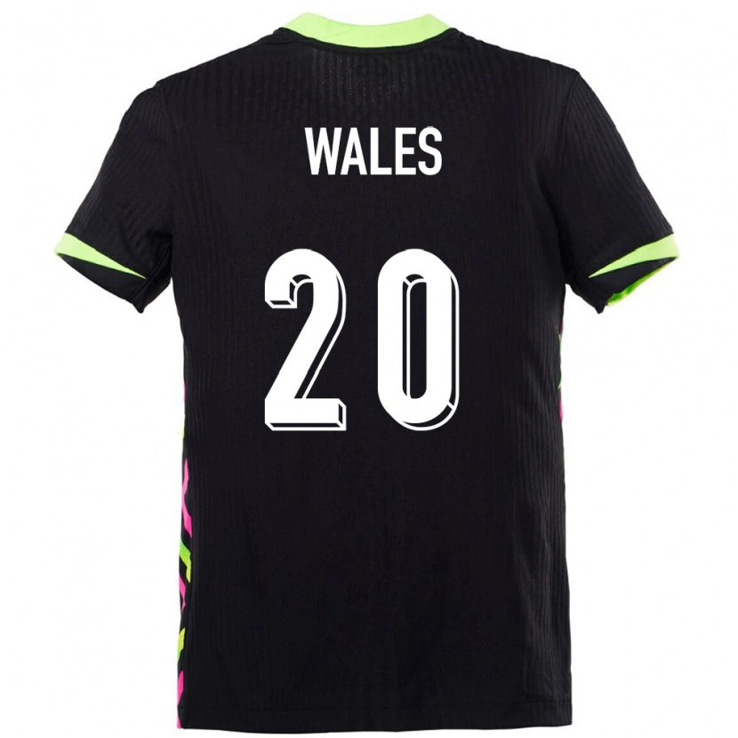 Danxen Pánské Austrálie Lachlan Wales #20 Tmavě Modrá Daleko Hráčské Dresy 24-26 Dres