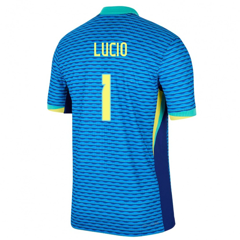 Danxen Pánské Brazílie João Lucio #1 Modrý Daleko Hráčské Dresy 24-26 Dres