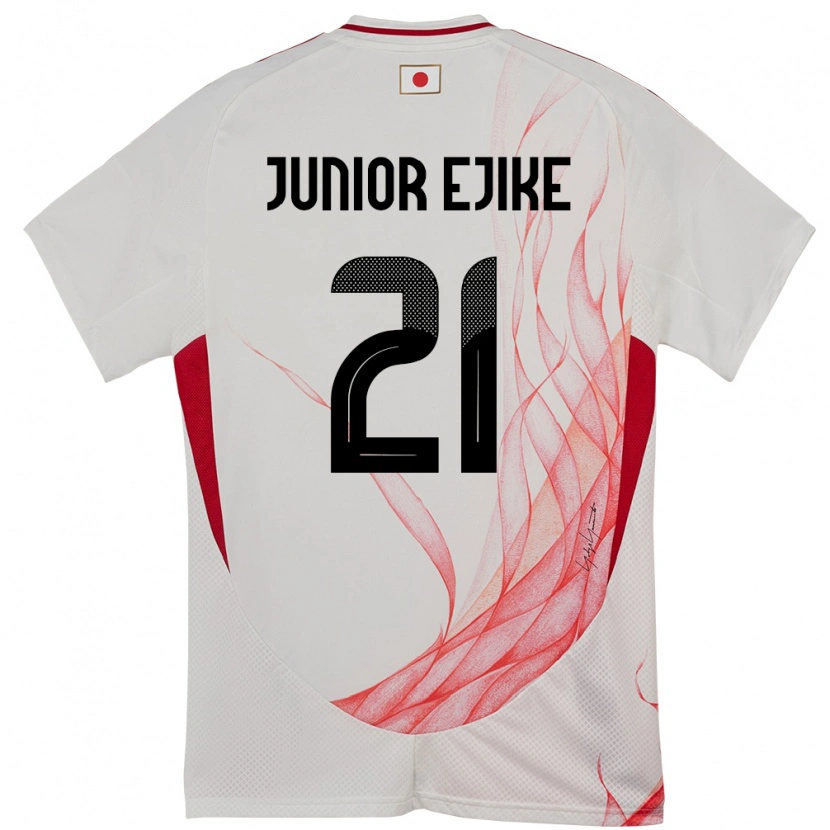 Danxen Pánské Japonsko Ibuki Vincent Junior Ejike #21 Bílý Daleko Hráčské Dresy 24-26 Dres