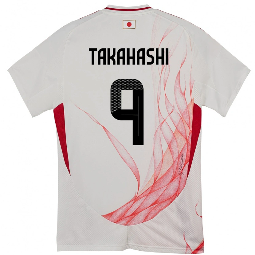 Danxen Pánské Japonsko Hikaru Takahashi #9 Bílý Daleko Hráčské Dresy 24-26 Dres