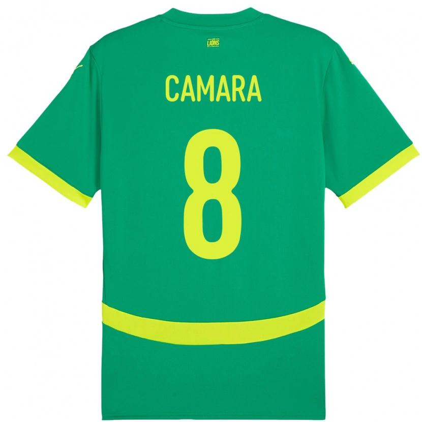 Danxen Pánské Senegal Lamine Camara #8 Zelený Daleko Hráčské Dresy 24-26 Dres