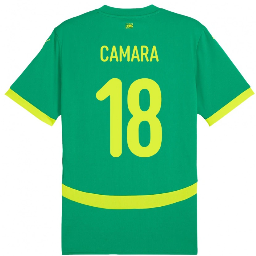 Danxen Pánské Senegal Meta Camara #18 Zelený Daleko Hráčské Dresy 24-26 Dres