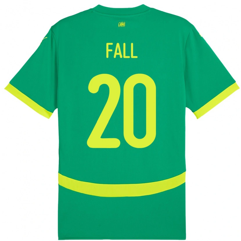 Danxen Pánské Senegal Korka Fall #20 Zelený Daleko Hráčské Dresy 24-26 Dres