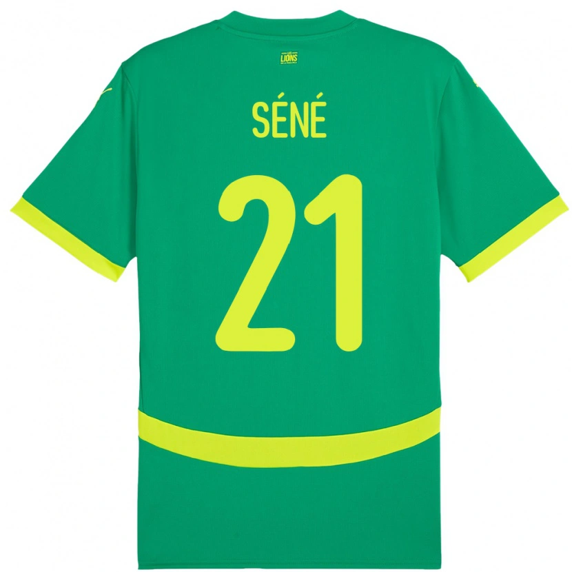Danxen Pánské Senegal Tening Sene #21 Zelený Daleko Hráčské Dresy 24-26 Dres