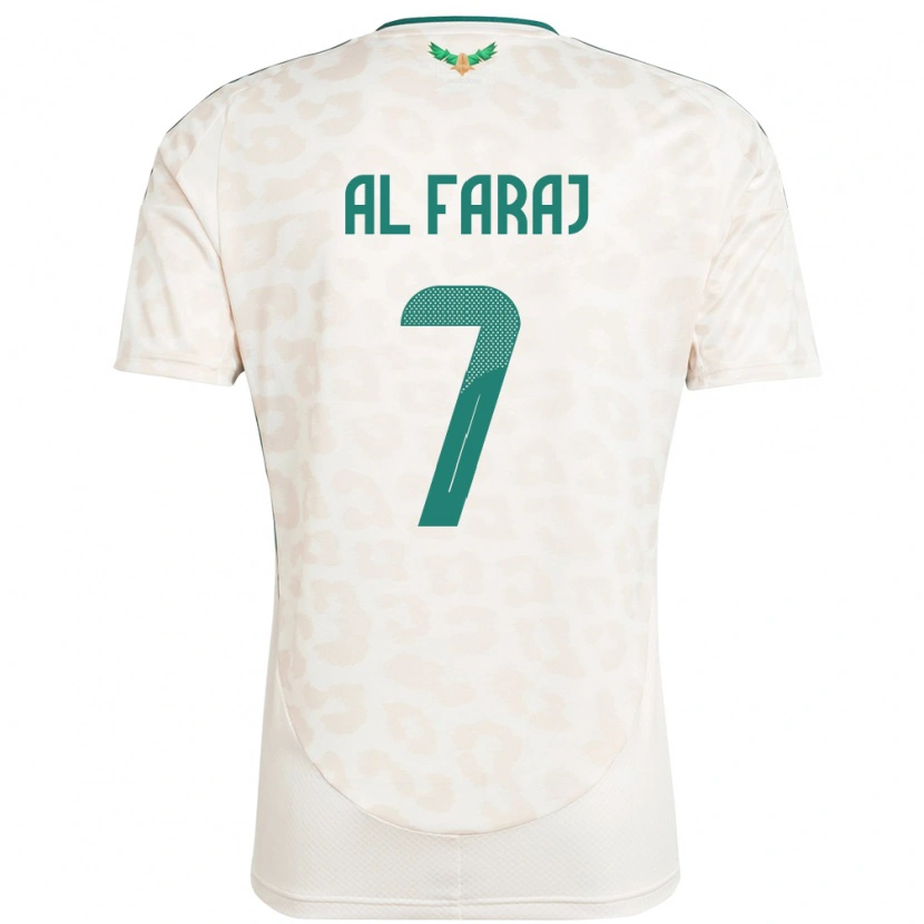 Danxen Pánské Saúdská Arábie Salman Al-Faraj #7 Bílý Daleko Hráčské Dresy 24-26 Dres