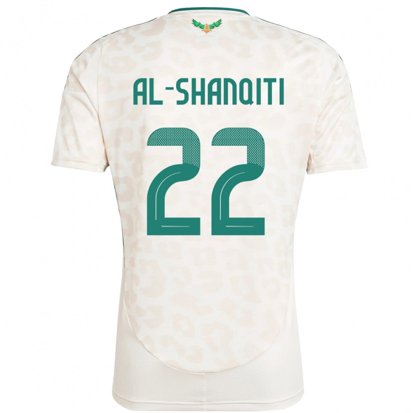 Danxen Pánské Saúdská Arábie Hamed Al-Shanqiti #22 Bílý Daleko Hráčské Dresy 24-26 Dres