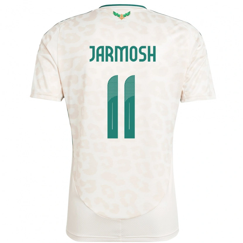 Danxen Pánské Saúdská Arábie Abdulaziz Jarmosh #11 Bílý Daleko Hráčské Dresy 24-26 Dres