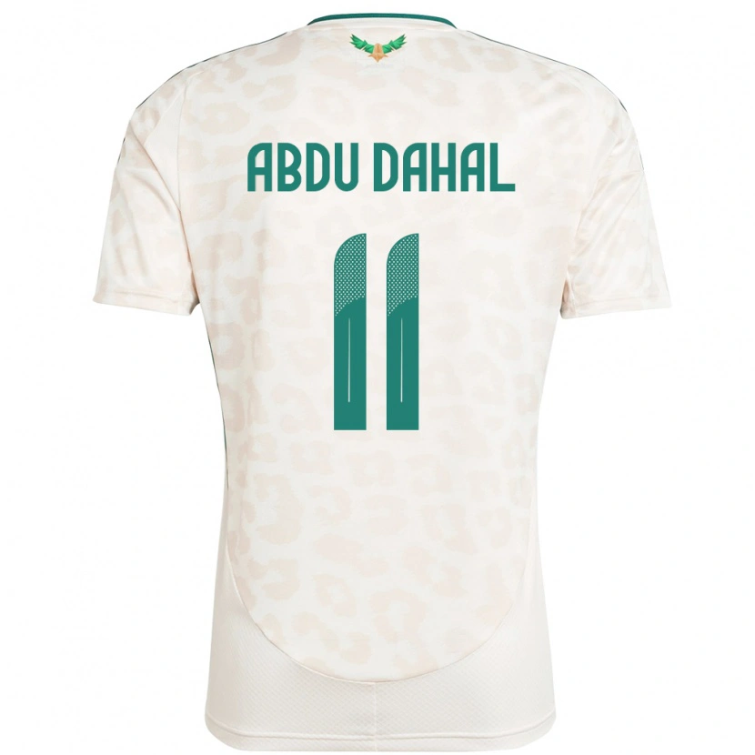 Danxen Pánské Saúdská Arábie Sabri Abdu Dahal #11 Bílý Daleko Hráčské Dresy 24-26 Dres