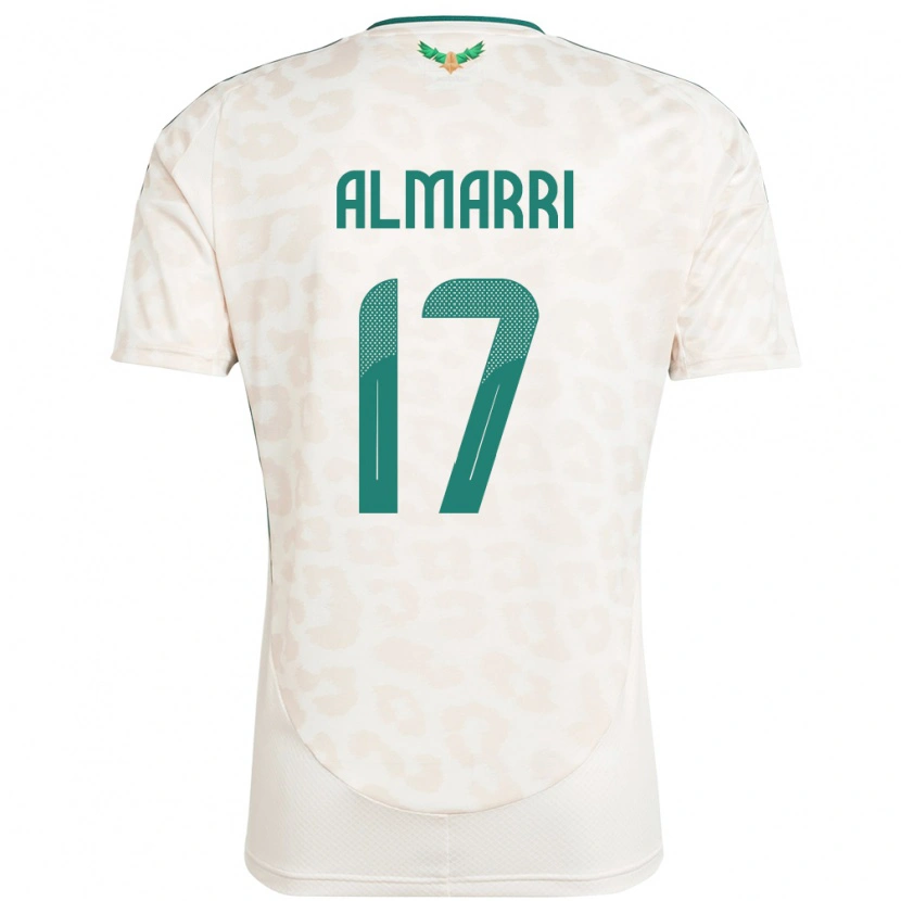 Danxen Pánské Saúdská Arábie Mohammed Almarri #17 Bílý Daleko Hráčské Dresy 24-26 Dres