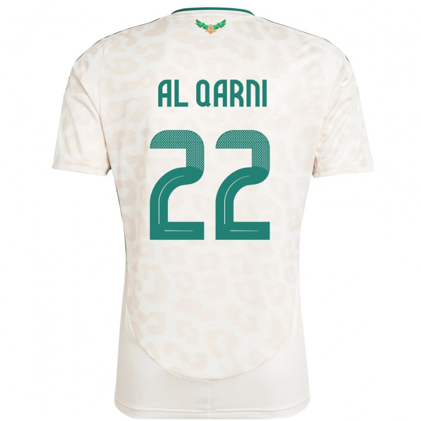 Danxen Pánské Saúdská Arábie Fawaz Al Qarni #22 Bílý Daleko Hráčské Dresy 24-26 Dres