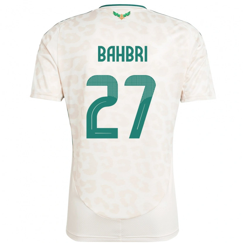 Danxen Pánské Saúdská Arábie Hatan Bahbri #27 Bílý Daleko Hráčské Dresy 24-26 Dres