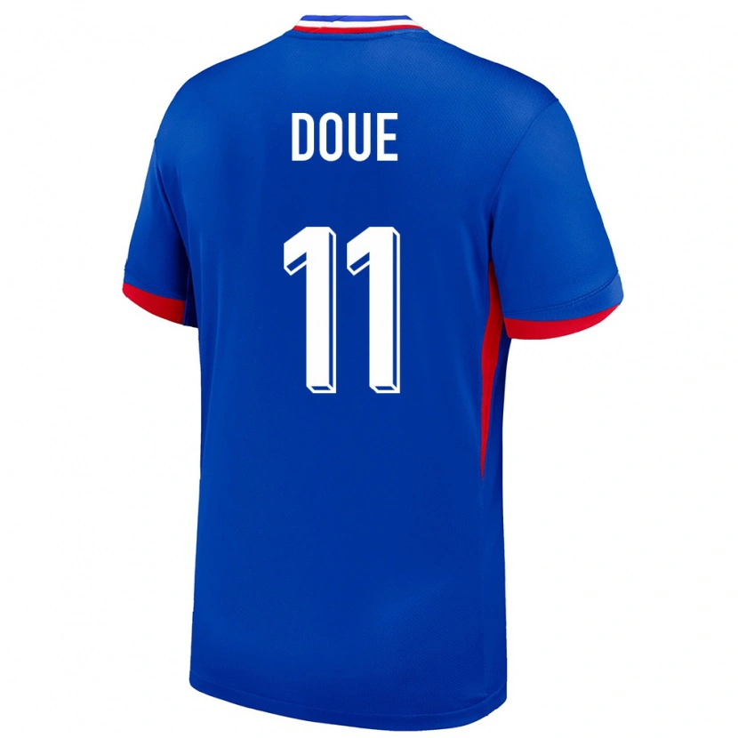 Danxen Dámské Francie Désiré Doué #11 Modrý Domů Hráčské Dresy 24-26 Dres