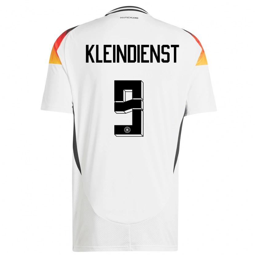 Danxen Dámské Německo Tim Kleindienst #9 Bílý Domů Hráčské Dresy 24-26 Dres