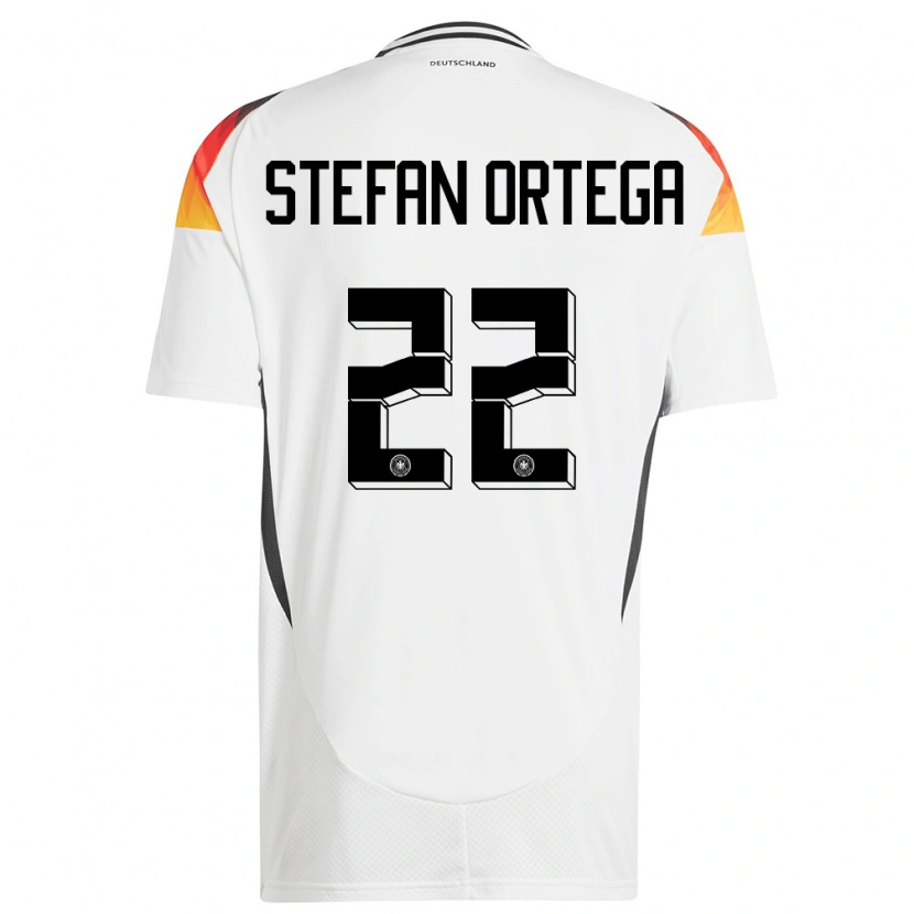 Danxen Dámské Německo Stefan Ortega #22 Bílý Domů Hráčské Dresy 24-26 Dres