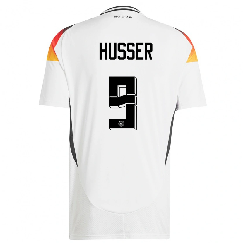 Danxen Dámské Německo Denis Husser #9 Bílý Domů Hráčské Dresy 24-26 Dres
