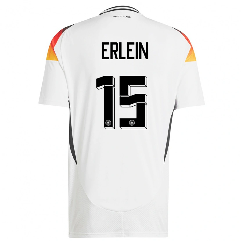 Danxen Dámské Německo Luca Erlein #15 Bílý Domů Hráčské Dresy 24-26 Dres