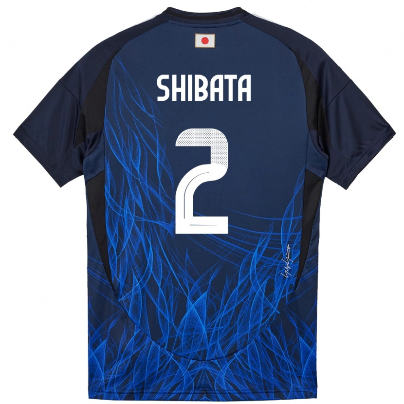 Danxen Dámské Japonsko Shotaro Shibata #2 Tmavě Modrá Domů Hráčské Dresy 24-26 Dres
