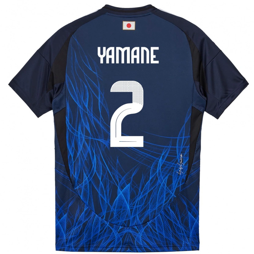 Danxen Dámské Japonsko Miki Yamane #2 Tmavě Modrá Domů Hráčské Dresy 24-26 Dres