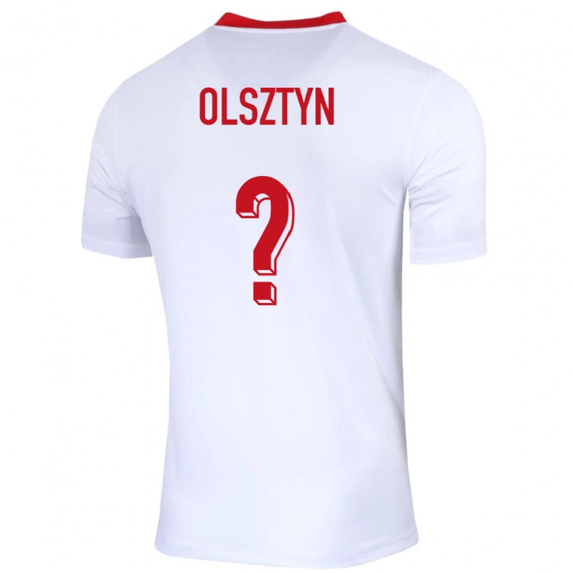 Danxen Dámské Polsko Aleks Olsztyn #0 Bílý Domů Hráčské Dresy 24-26 Dres