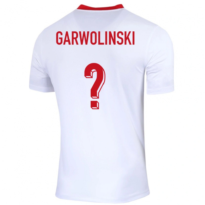 Danxen Dámské Polsko Adam Garwolinski #0 Bílý Domů Hráčské Dresy 24-26 Dres