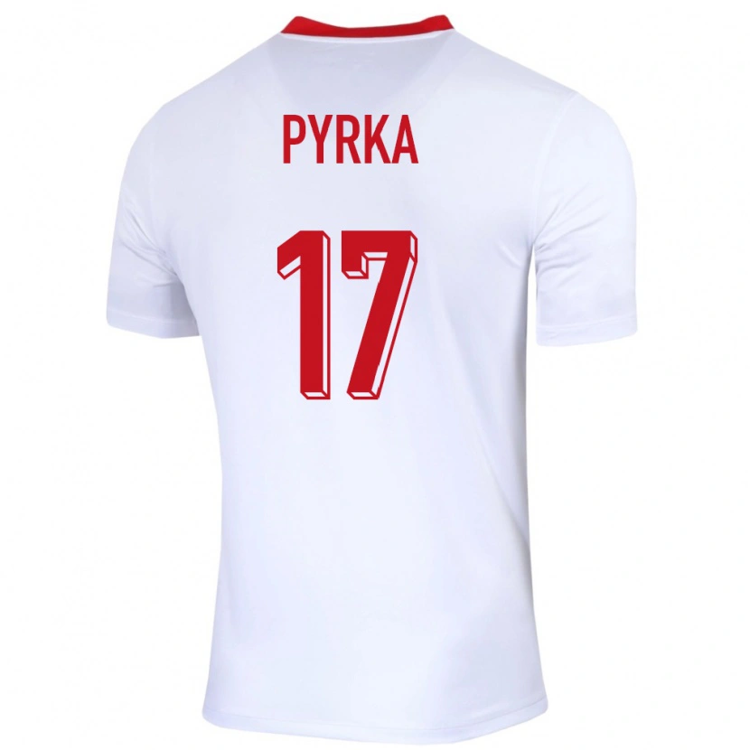 Danxen Dámské Polsko Arkadiusz Pyrka #17 Bílý Domů Hráčské Dresy 24-26 Dres