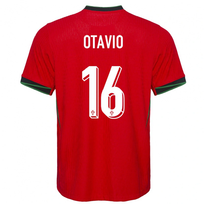 Danxen Dámské Portugalsko Otávio #16 Červené Domů Hráčské Dresy 24-26 Dres