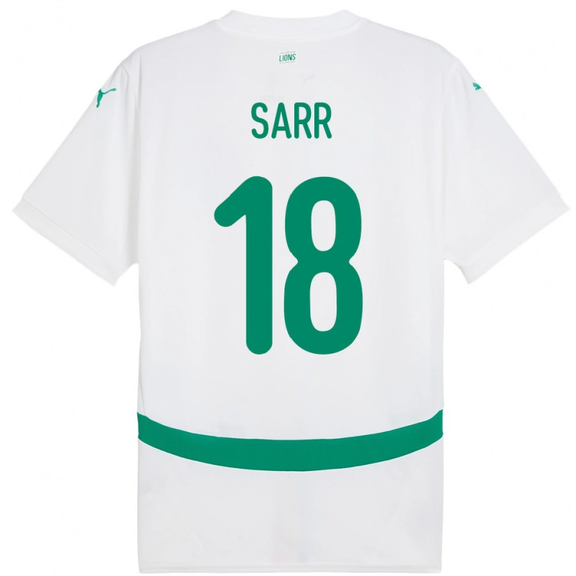 Danxen Dámské Senegal Ismaila Sarr #18 Bílý Domů Hráčské Dresy 24-26 Dres