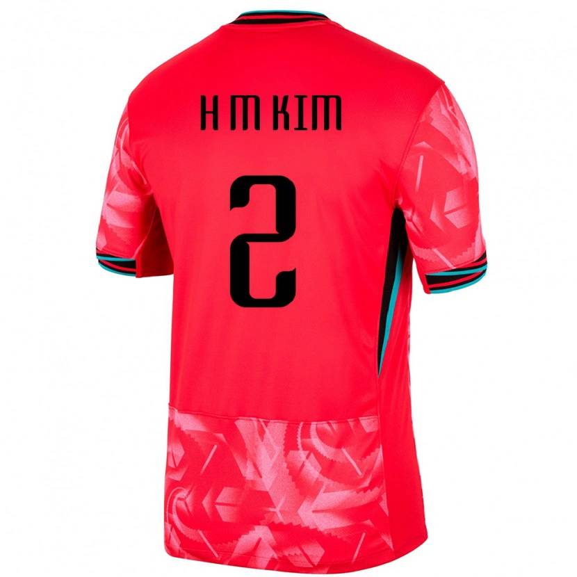 Danxen Dámské Jižní Korea Moon-Hwan Kim #2 Zlatý Domů Hráčské Dresy 24-26 Dres