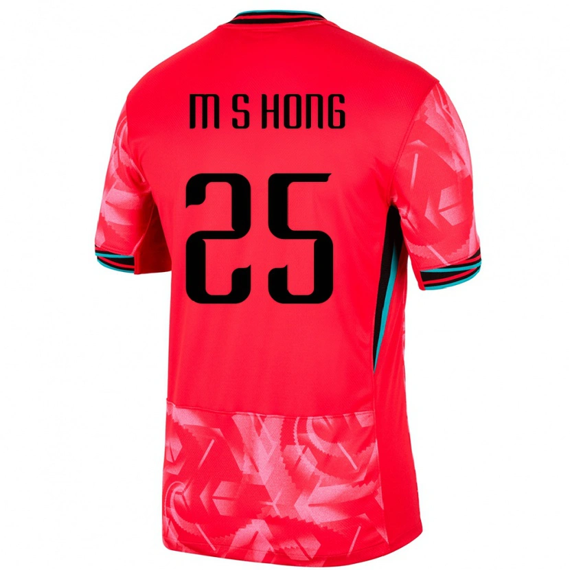 Danxen Dámské Jižní Korea Sung-Min Hong #25 Zlatý Domů Hráčské Dresy 24-26 Dres