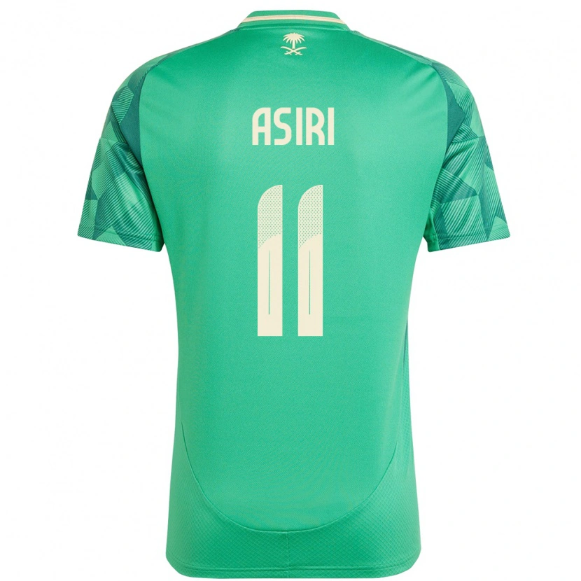 Danxen Dámské Saúdská Arábie Haitham Asiri #11 Zelený Domů Hráčské Dresy 24-26 Dres