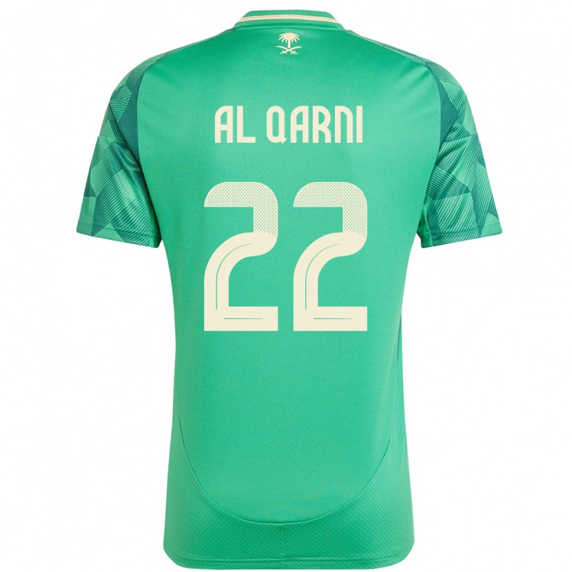 Danxen Dámské Saúdská Arábie Fawaz Al Qarni #22 Zelený Domů Hráčské Dresy 24-26 Dres