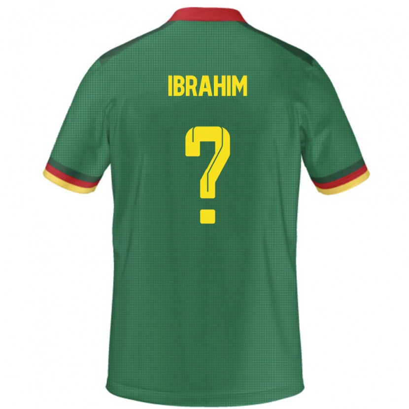 Danxen Dámské Kamerun Saidou Ibrahim #0 Zelený Domů Hráčské Dresy 24-26 Dres