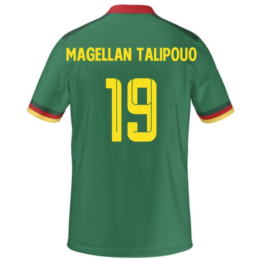 Danxen Dámské Kamerun Ghane Magellan Talipouo #19 Zelený Domů Hráčské Dresy 24-26 Dres