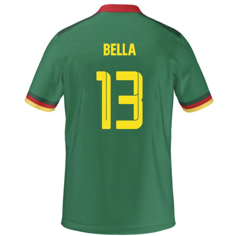 Danxen Dámské Kamerun Rose Bella #13 Zelený Domů Hráčské Dresy 24-26 Dres