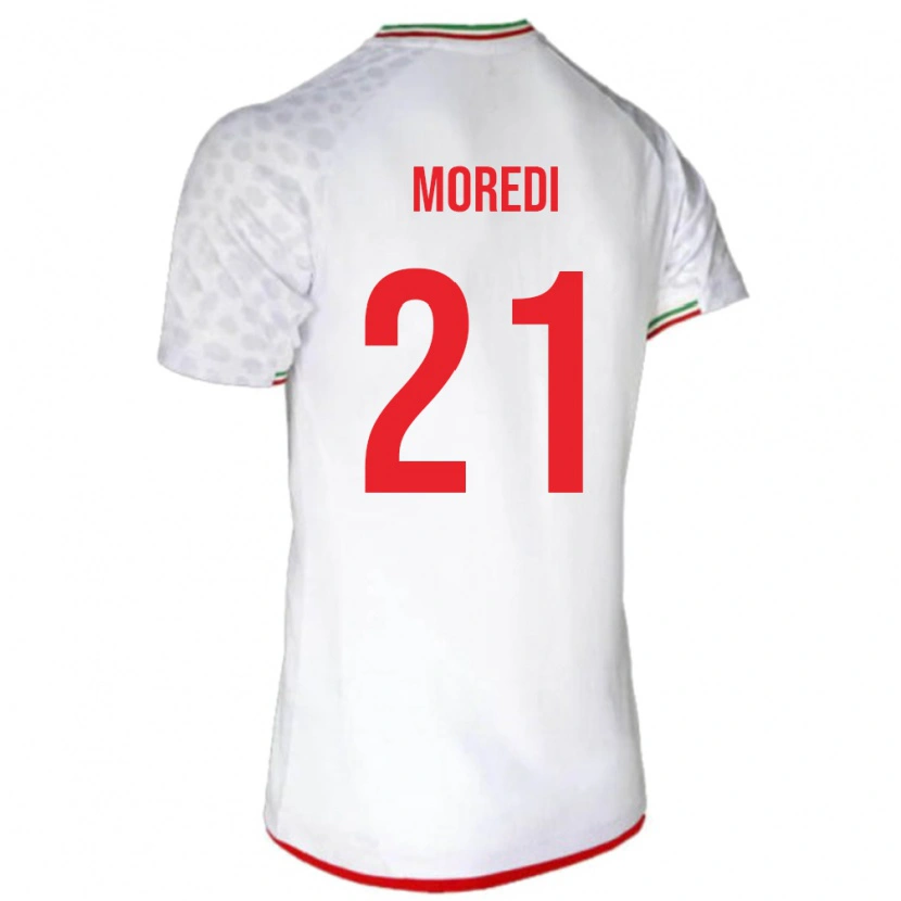 Danxen Dámské Írán Abolfazl Moredi #21 Bílý Domů Hráčské Dresy 24-26 Dres