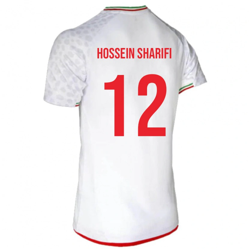 Danxen Dámské Írán Mohammad Hossein Sharifi #12 Bílý Domů Hráčské Dresy 24-26 Dres
