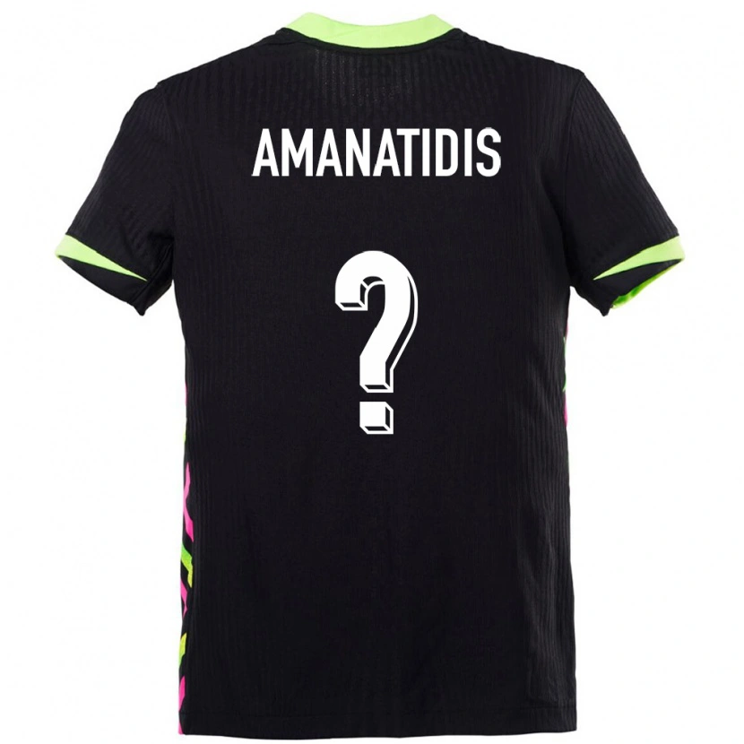 Danxen Dámské Austrálie Nathan Amanatidis #0 Tmavě Modrá Daleko Hráčské Dresy 24-26 Dres