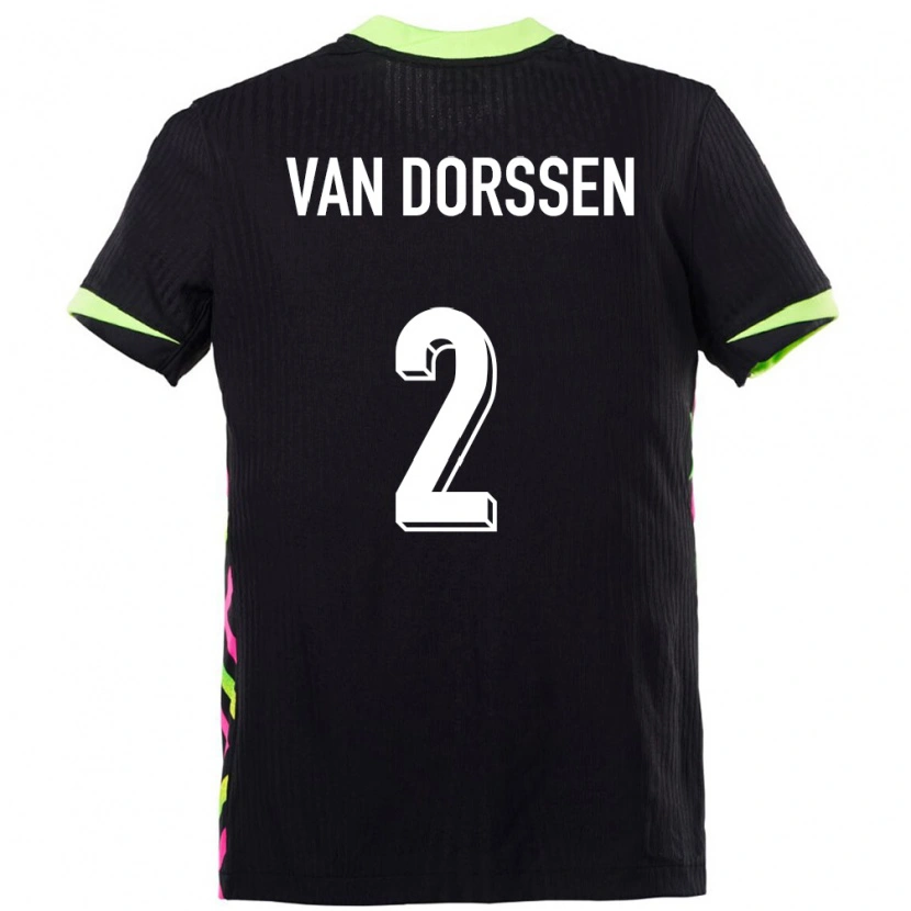 Danxen Dámské Austrálie Ben Van Dorssen #2 Tmavě Modrá Daleko Hráčské Dresy 24-26 Dres