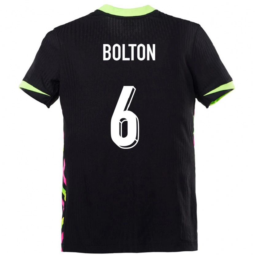 Danxen Dámské Austrálie Alex Bolton #6 Tmavě Modrá Daleko Hráčské Dresy 24-26 Dres