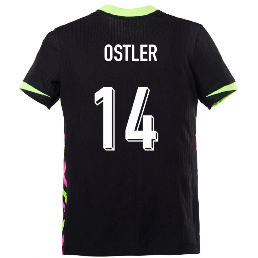 Danxen Dámské Austrálie Trent Ostler #14 Tmavě Modrá Daleko Hráčské Dresy 24-26 Dres