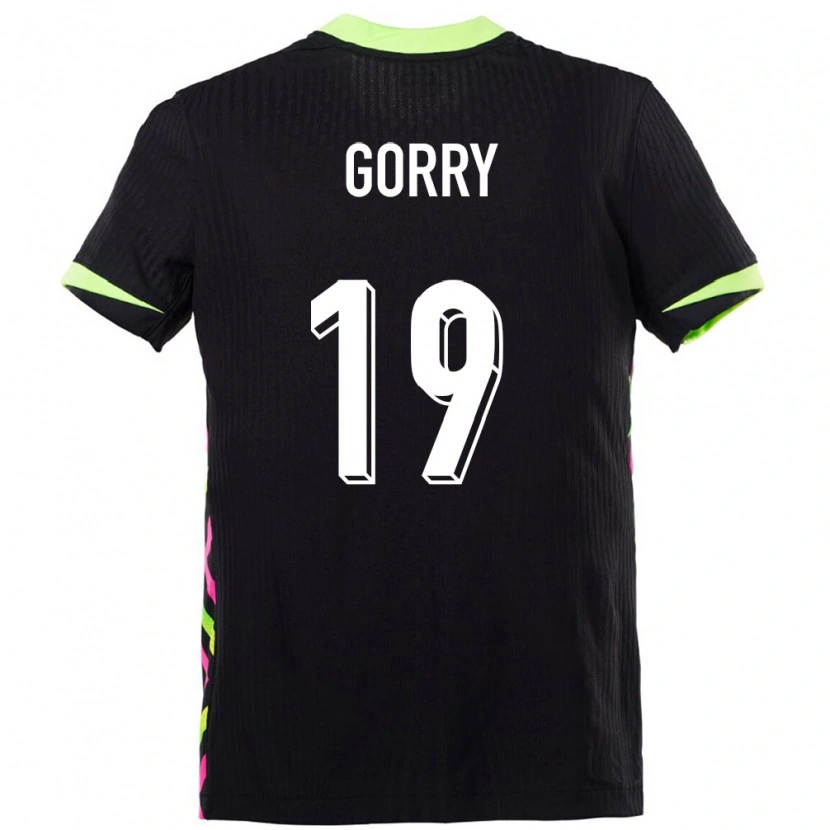 Danxen Dámské Austrálie Katrina Gorry #19 Tmavě Modrá Daleko Hráčské Dresy 24-26 Dres