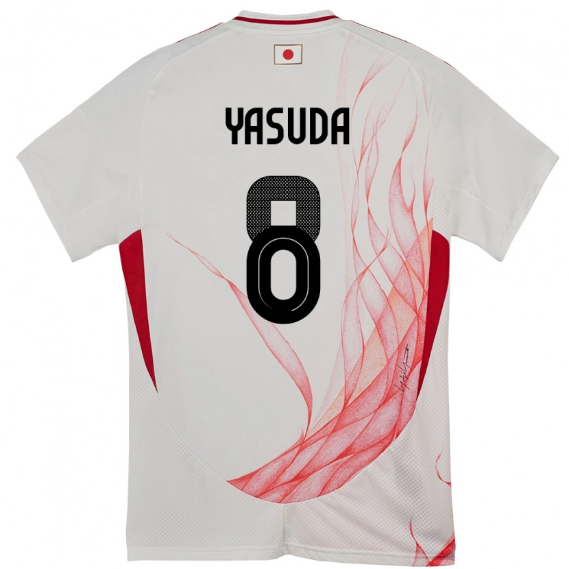 Danxen Dámské Japonsko Kenshin Yasuda #8 Bílý Daleko Hráčské Dresy 24-26 Dres