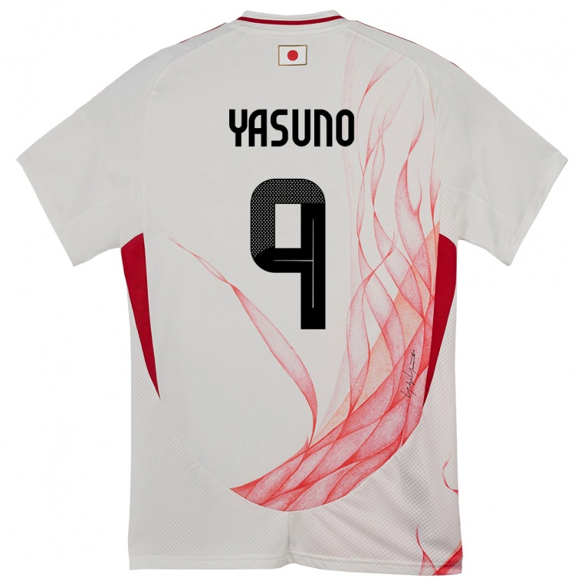 Danxen Dámské Japonsko Takumi Yasuno #9 Bílý Daleko Hráčské Dresy 24-26 Dres